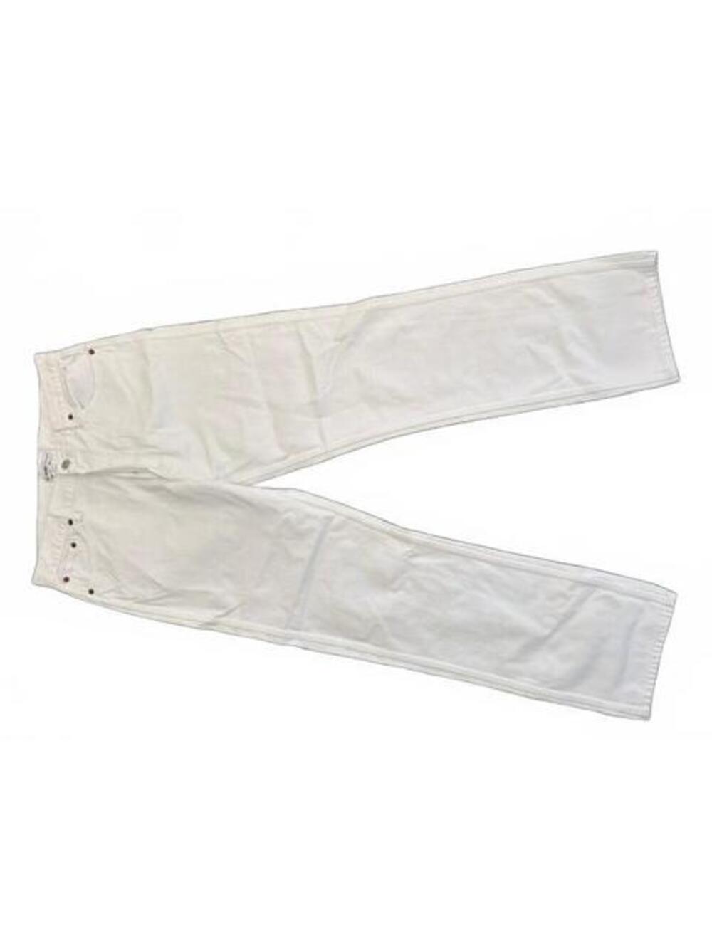 NWT New RE/DONE  90's high rise loose in white size 32